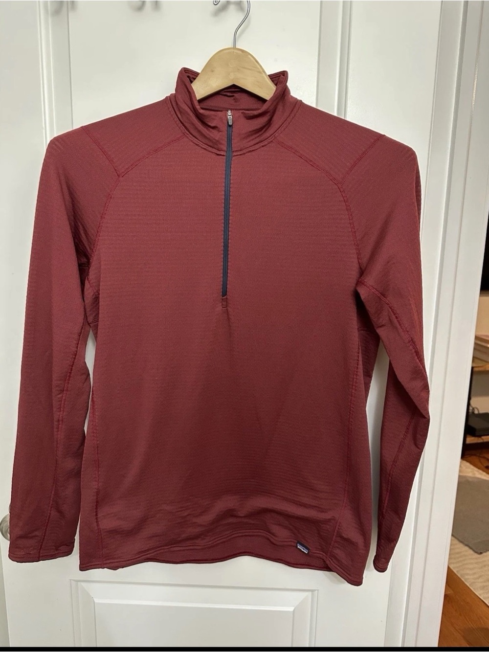 Patagonia Capilene Thermal Weight Zip-Neck - Sequoia Red - Men’s Medium
